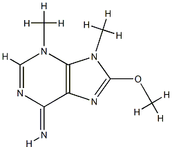 6H-Purin-6-imine,3,9-dihydro-8-methoxy-3,9-dimethyl-(9CI) CAS#: 743404-50-4