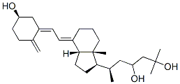 (6R)-6-[(1R,3aR,4E,7aR)-4-[(2Z)-2-[(5R)-5-hydroxy-2-methylidene-cyclohexylidene]ethylidene]-7a-methyl-2,3,3a,5,6,7-hexahydro-1H-inden-1-yl]-2-methyl-heptane-2,4-diol CAS#: 77733-16-5
