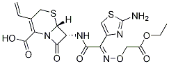 (6R,7R)-7-[[(2Z)-2-(2-AMino-4-thiazolyl)-2-[(2-ethoxy-2-oxoethoxy)iMino]acetyl]aMino]-3-ethenyl-8-oxo-5-thia-1-azabicyclo[4.2.0]oct-2-ene-2-carboxylic Acid CAS#: 79368-95-9