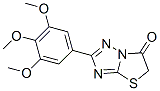 7-(3,4,5-trimethoxyphenyl)-4-thia-1,6,8-triazabicyclo[3.3.0]octa-5,7-d ien-2-one CAS#: 77803-67-9