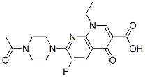 7-(4-ACETYL-PIPERAZIN-1-YL)-1-ETHYL-6-FLUORO-4-OXO-1,4-DIHYDRO-[1,8]NAPHTHYRIDINE-3-CARBOXYLIC ACID CAS#: 78903-83-0