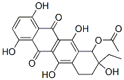 7-Acetoxy-8-ethyl-7,8,9,10-tetrahydro-1,4,6,8,11-pentahydroxy-5,12-naphthacenedione CAS#: 74978-23-7