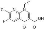 7-CHLORO-1-ETHYL-6-FLUORO-4-OXO-1,4-DIHYDRO-[1,8]NAPHTHYRIDINE-3-CARBOXYLIC ACID CAS#: 79286-73-0