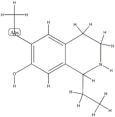 7-Isoquinolinol,1-ethyl-1,2,3,4-tetrahydro-6-methoxy-(9CI) CAS#: 744136-86-5
