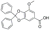 7-METHOXY-2,2-DIPHENYL-1,3-BENZODIOXOLE-5-CARBOXYLIC ACID CAS#: 717131-59-4