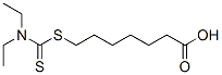 7-[(N,N-Diethylthiocarbamoyl)thio]heptanoic acid CAS#: 73806-70-9
