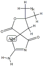 7-Oxa-1-thia-3-azaspiro[4.4]non-2-ene-4,6-dione,2-amino-8,8-dimethyl-(9CI) CAS#: 780767-72-8