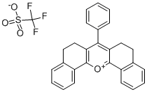 7-PHENYL-5,6,8,9-TETRAHYDRODIBENZO[C,H]XANTHYLIUM TRIFLUOROMETHANESULFONATE CAS#: 73377-38-5