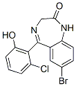 7-bromo-5-(2-chloro-6-hydroxyphenyl)-1,3-dihydro-2H-1,4-benzodiazepin-2-one CAS#: 74077-25-1