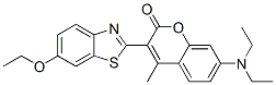 7-(diethylamino)-3-(6-ethoxybenzothiazol-2-yl)-4-methyl-2-benzopyrone CAS#: 72102-93-3
