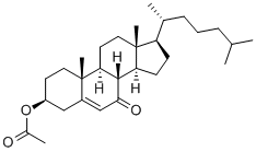 7-oxocholest-5-en-3-beta-yl acetate CAS#: 809-51-8