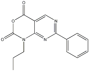 7-phenyl-1-propyl-1H-pyrimido[4,5-d][1,3]oxazine-2,4-dione CAS#: 76360-59-3