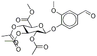 4-ForMyl-2-Methoxyphenyl β-D-Glucopyranosiduronic Acid Triacetate Methyl Ester CAS#: 704885-44-9