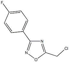 5-CHLOROMETHYL-3-(4-FLUORO-PHENYL)-[1,2,4]OXADIAZOLE CAS#: 721428-34-8