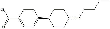 Benzoyl chloride, 4-(4-pentylcyclohexyl)-, trans- CAS#: 73011-79-7