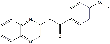1-(4-METHOXYPHENYL)-2-QUINOXALIN-2-YLETHANONE CAS#: 73100-63-7