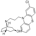 (1R,5S)-8-[3-(2-Chloro-10H-phenothiazin-10-yl)propyl]-8-azabicyclo[3.2.1]octan-3β-ol CAS#: 73805-93-3