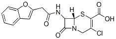 (6R)-7α-[(2-Benzofuranylacetyl)amino]-3-chloro-8-oxo-5-thia-1-azabicyclo[4.2.0]oct-2-ene-2-carboxylic acid CAS#: 74512-71-3