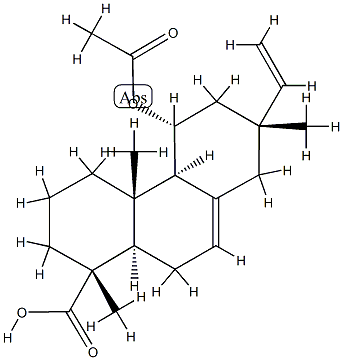 (1R)-5α-Acetoxy-7α-vinyl-1,2,3,4,4a,4bα,5,6,7,8,10,10aα-dodecahydro-1,4aβ,7-trimethyl-1-phenanthrenecarboxylic acid CAS#: 74513-24-9