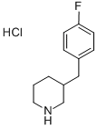 3-(4-FLUOROBENZYL)-PIPERIDINE HCL CAS#: 745817-38-3