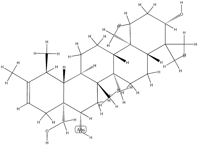 (18α,19α)-Urs-20-ene-3β,16β,28-triol CAS#: 74715-49-4
