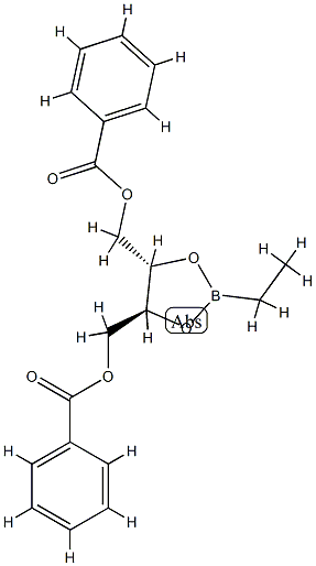 (4S)-2-Ethyl-1,3,2-dioxaborolane-4β,5α-dimethanol dibenzoate CAS#: 74793-25-2