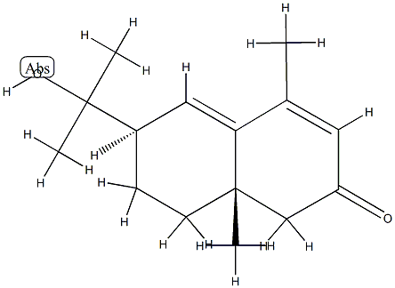 (6R)-6,7,8,8a-Tetrahydro-6-(1-hydroxy-1-methylethyl)-4,8aα-dimethylnaphthalen-2(1H)-one CAS#: 74799-42-1