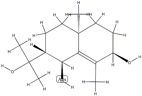 (1S)-1,2,3,4,4a,5,6,7-Octahydro-2α-(1-hydroxy-1-methylethyl)-4aα,8-dimethyl-1β,7β-naphthalenediol CAS#: 74799-43-2