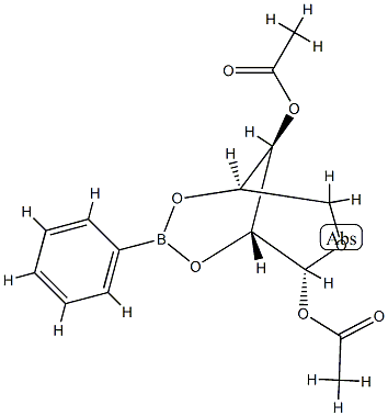 2-O,4-O-(Phenylboranediyl)-α-D-ribopyranose 1,3-diacetate CAS#: 74825-23-3