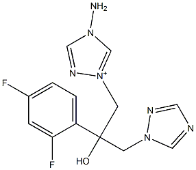 4-amino-1-[(2RS)-2-(2,4-difluorophenyl)-2-hydroxy-3(1H-1,2,4-triazol-1-yl)propyl]-4H-1,2,4-triazolium CAS#: 749821-19-0