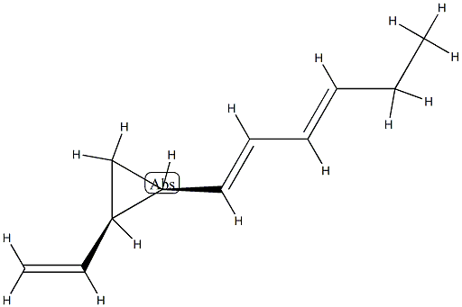 (1R)-1α-Ethenyl-2α-[(1E,3Z)-1,3-hexadienyl]cyclopropane CAS#: 75044-23-4