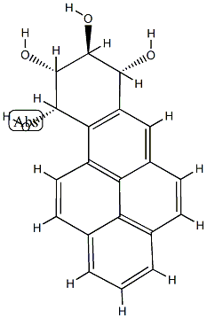 (7R)-7,8,9,10-Tetrahydrobenzo[a]pyrene-7β,8α,9β,10β-tetrol CAS#: 75110-17-7
