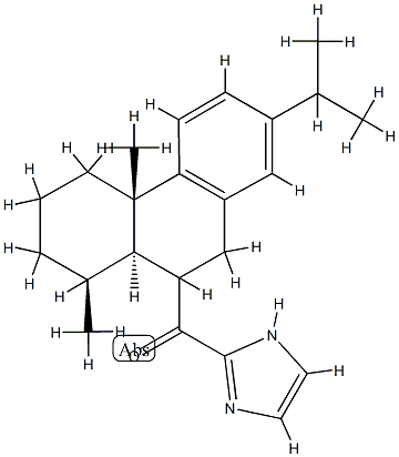 1H-Imidazol-2-yl[(4bS)-4b,5,6,7,8,8aβ,9,10-octahydro-4bα,8α-dimethyl-2-(1-methylethyl)phenanthren-9-yl] ketone CAS#: 75601-27-3