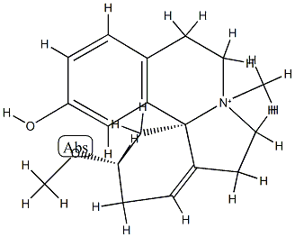 1,6-Didehydro-15-hydroxy-3β-methoxy-9-methylerythrinan-9-ium CAS#: 75667-86-6