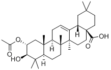 (2α,3β)- 2-(Acetyloxy)-3-hydroxy- olean-12-en-28-oic acid CAS#: 758718-51-3