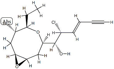 (αR,1R,8S)-6β-Bromo-α-[(R,Z)-1-chloro-2-penten-4-ynyl]-5α-ethyl-4,9-dioxabicyclo[6.1.0]nonane-3α-methanol CAS#: 75921-98-1