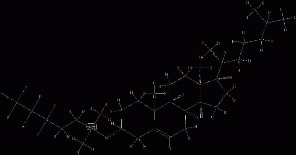 3β-[[(3,3,4,4,5,5,5-Heptafluoropentyl)dimethylsilyl]oxy]cholest-5-ene CAS#: 75943-60-1