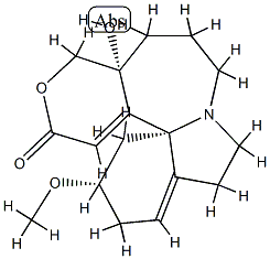 1,6-Didehydro-12,17-dihydro-12β-hydroxy-3β-methoxy-11a-homo-16(15H)-oxaerythrinan-15-one CAS#: 76177-26-9