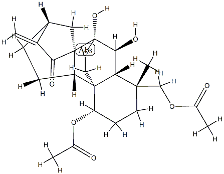 (4R)-1α,18-Diacetoxy-7α,20-epoxy-6β,7-dihydroxykaur-16-en-15-one CAS#: 76485-13-7