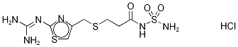 [3-[[[2-(DiaMinoMethyleneaMino)-4-thiazolyl]Methyl]thio]propionyl]sulfaMide Hydrochloride(FaMotidine IMpurity) CAS#: 76824-17-4