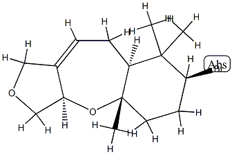 (3aR)-7α-Bromo-1,3,3aβ,4aα,5,6,7,8,8aβ,9-decahydro-4a,8,8-trimethylfuro[3,4-b][1]benzoxepin CAS#: 77249-86-6
