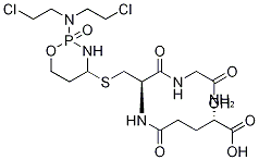 N-[S-[2-[Bis(2-chloroethyl)aMino]tetrahydro-2H-1,3,2-oxazaphosphorin-4-yl]-N-L-γ-glutaMyl-L-cysteinyl]glycine CAS#: 77273-67-7