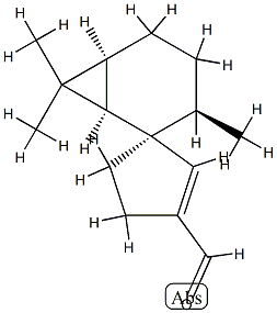 (1R,2S,6β)-3α,7,7-Trimethylspiro[bicyclo[4.1.0]heptane-2,1'-[2]cyclopentene]-3'-carbaldehyde CAS#: 77283-84-2