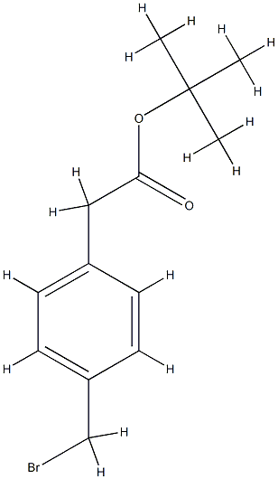 α-(4-broMoMethylphenyl)acetic acid tert-butyl ester CAS#: 77292-91-2