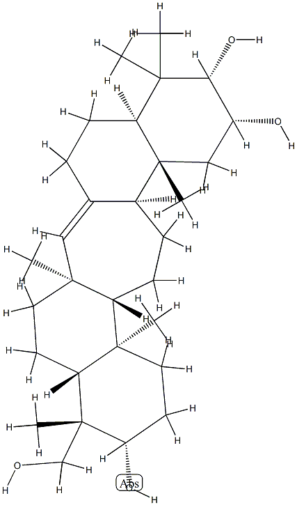 C(14a)-Homo-27-norgammacer-14-ene-3β,20β,21β,24-tetrol CAS#: 77311-65-0
