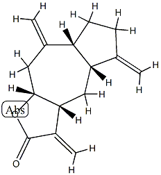 (3aR,4aα,7aα,9aα)-Dodecahydro-3,5,8-tris(methylene)azuleno[6,5-b]furan-2-one CAS#: 77370-03-7