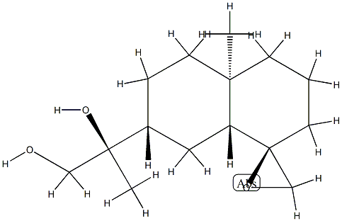(R)-2-[(1R,8aR)-Octahydro-4aβ-methylspiro[naphthalene-1(8aH),2'-oxirane]-7β-yl]-1,2-propanediol CAS#: 77521-41-6