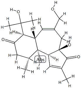(3aR)-3a,4,6aα,7,9,10,10a,10bβ-Octahydro-3aα,10aβ-dihydroxy-5-hydroxymethyl-7α-(1-hydroxy-1-methylethyl)-2,10β-dimethylbenz[e]azulene-3,8-dione CAS#: 77590-91-1