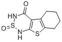 5,6,7,8-Tetrahydro-1H-[1]benzothieno[2,3-c][1,2,6]thiadiazin-4(3H)-one-2-oxide CAS#: 77651-49-1