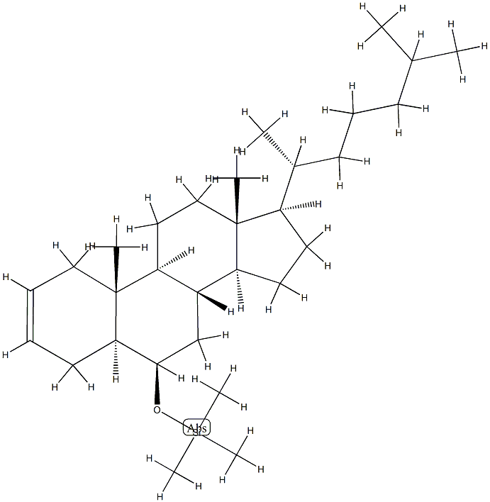 6β-[(Trimethylsilyl)oxy]-5α-cholest-2-ene CAS#: 77828-28-5